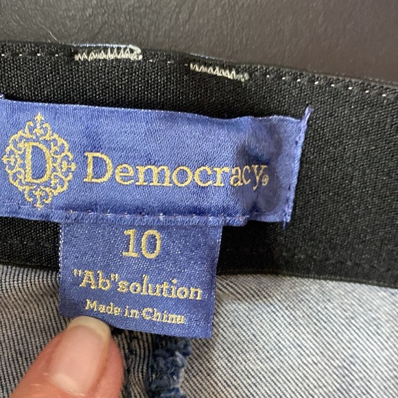 Democracy “Ab”solution Size 10 Women’s Denim Jeans. - Picture 11 of 14